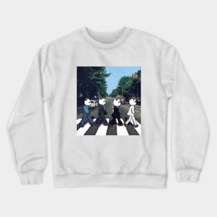 The panda beatles Crewneck Sweatshirt